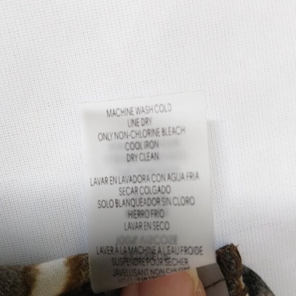 Calvin Klein Wide Leg Pants Size M High Waist Relaxed Pockets Pull On NWT - Picture 7 of 11